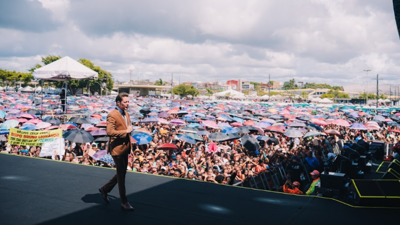 A Non Stop coordenou com sucesso um megaevento religioso que entrou para a história de Salvador. (Divulgação Equipe Bispo Bruno Leonardo)